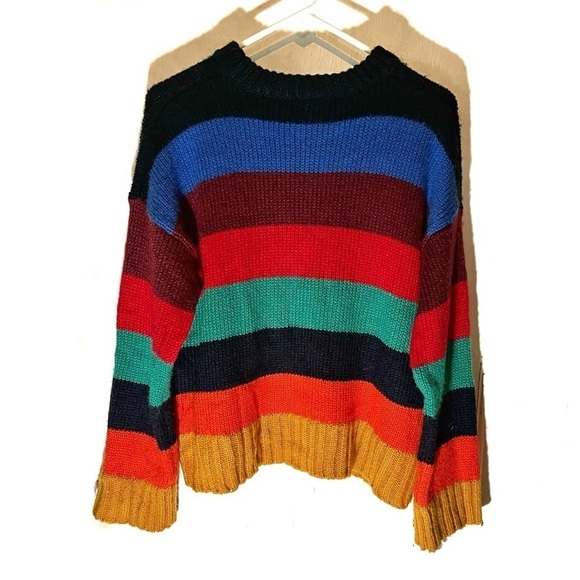 Urban Outfitters Color Block Sweater - Picture 1 of 5